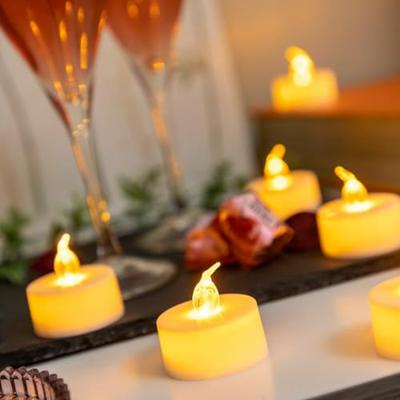 InnovaGoods Innovagoods set Ledtheelichtjes Romandle - 12 Stuks