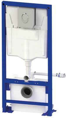 Sanibroyeur Saniwell Pro inbouwreservoir met faecaliënvermaler