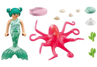 Playmobil® Princess magic 71503 zeemeermin met van kleur veranderende octopus Playmobil® Princess magic 71503 zeemeermin met van kleur veranderende octopus