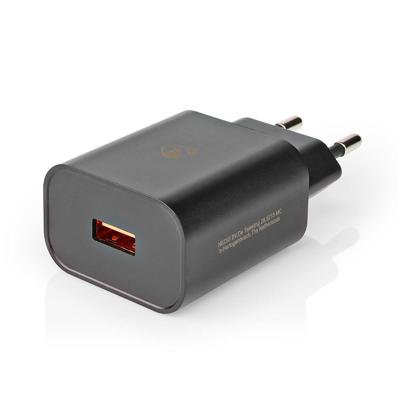 Wandlader | 3,0 A | USB (QC 3.0) | zwart