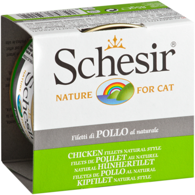 Can nat brine chicken 85g Schesir Malanico - Malanico
