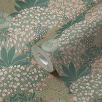 AS Creation Nara - Groen - Floral - 387401 - thumbnail