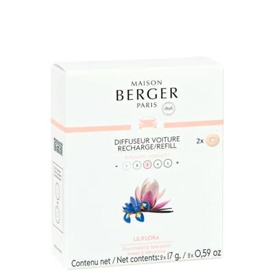 Maison Berger Paris navulling autoparfum liliflora 2 stuks