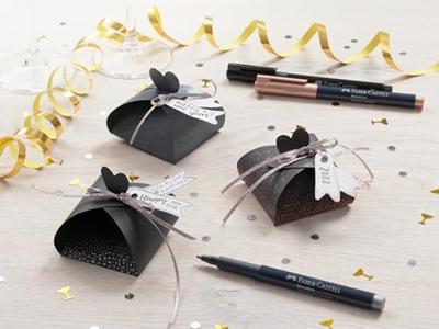 Faber Castell Marker Metallic - 12 stuks in etui