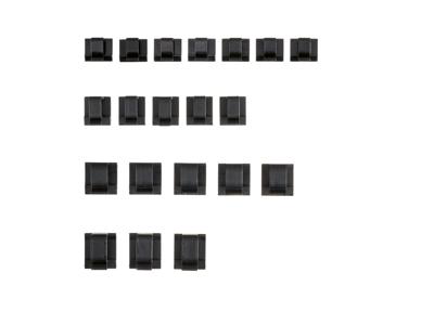 TRONIC Set kabelhouders (Kabelgeleider 20-delig)