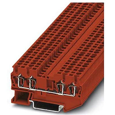 Phoenix Contact 3037410 Doorgangsklem 5.2 mm Spanveer Rood 50 stuk(s)