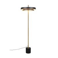 Trio Moderne vloerlampKeaton zwart met goud - 440210180 - thumbnail