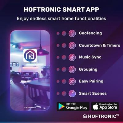 Set van 6 Laredo smart inbouwspots - Wifi + Bluetooth - RGBWW - GU10 - Kantelbaar - Google Home, Amazon Alexa en Siri - IP20 voor binnen - Zwart - Verzonken Set van 6 Laredo smart inbouwspots - Wifi + Bluetooth - RGBWW - GU10 - Kantelbaar - Google Home, Amazon Alexa en Siri - IP20 voor binnen - Zwart - Verzonken