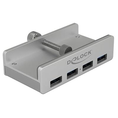 DELOCK Externe USB 3.0 4-poorts hub met borgschroef