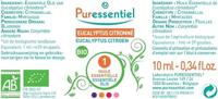 Puressentiel Eo Eucalyptus Citroen Bio 10ml - thumbnail