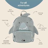 Dierenrugzak Mr Shark TRIXIE blauw - thumbnail