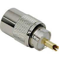 BKL Electronic 0406015 0406015 UHF-connector Stekker, recht 50 Ω 1 stuk(s) - thumbnail