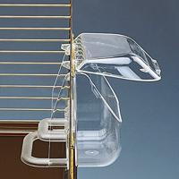 Ferplast pretty 4522 voerbakje transparant - thumbnail