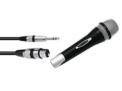 Omnitronic Partymic-1 Zangmicrofoon Zendmethode:Kabelgebonden Incl. kabel, Schakelaar XLR Kabelgebonden