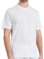 2-pack heren American T-Shirts - Wijd model heren ondershirt katoen - wit en zwart - thumbnail