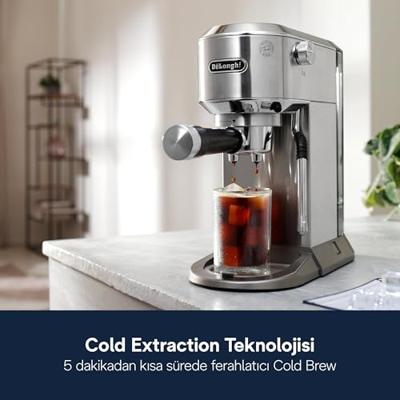 De'Longhi EC890.M Espresso apparaat Zilver De'Longhi EC890.M Espresso apparaat Zilver