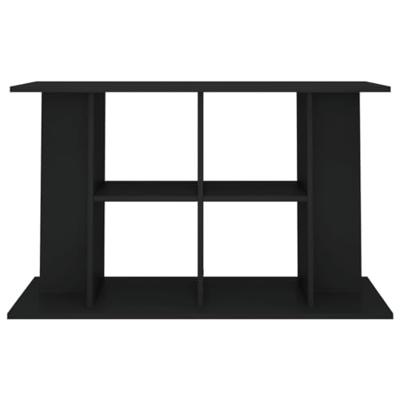Aquariumstandaard 100x40x60 cm bewerkt hout zwart