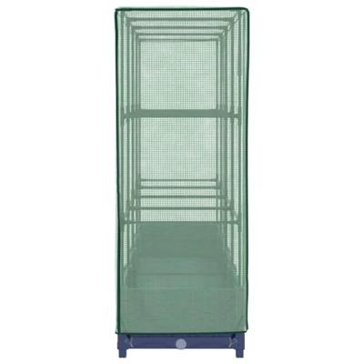 Plantenbak verhoogd met kashoes 160x40x123 cm rattanlook