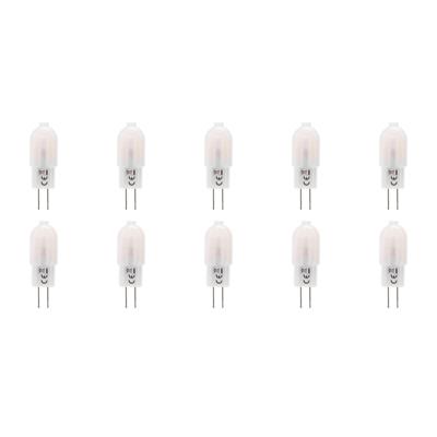 Energiezuinige LED Lampen Set 10 Stuks - G4 Fitting - Warm Wit 3000K - Vervangt 12W
