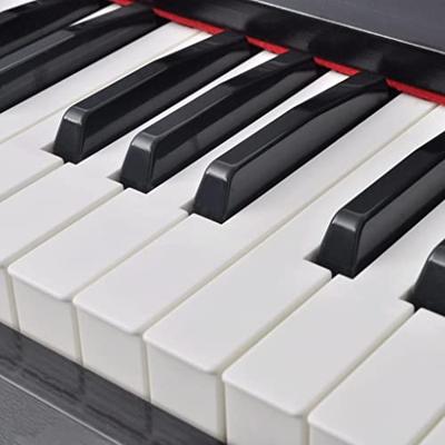 Digitale piano met pedalen 88 toetsen zwart