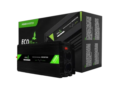 EcoLine - Omvormer 12V Naar 220V/230V - 3000w Vermogen - Gemodificeerde sinus - Spanningomvormer