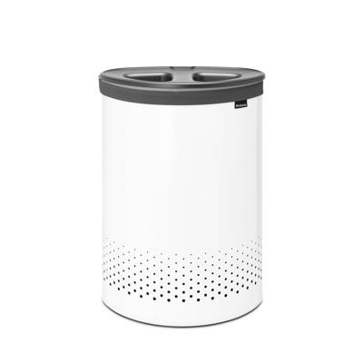 Brabantia wasbox 55 liter met kunststof deksel white Brabantia wasbox 55 liter met kunststof deksel white