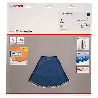 Bosch Professional Cirkelzaagblad voor Laminaat | Best for Laminate | Ø 305mm Asgat 30mm 96T - 2608642137 - thumbnail