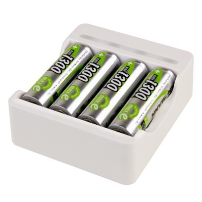 Ansmann Hückmann Batterijlader NiMH AAA (potlood), AA (penlite) Ansmann Hückmann Batterijlader NiMH AAA (potlood), AA (penlite)