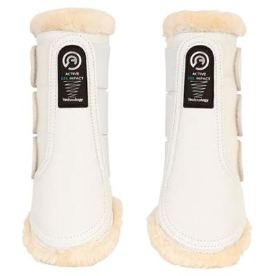 Anky Gel Impact ATB22001 Beenbeschermer wit maat:l Anky Gel Impact ATB22001 Beenbeschermer wit maat:l