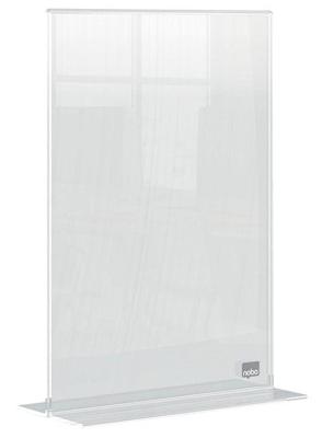 Infobord nobo premium plus a5 acryl vrijstaand | 5 stuks