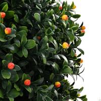 VidaXL Buxusbal groen 35 x 35 x 50 cm kunststof - thumbnail