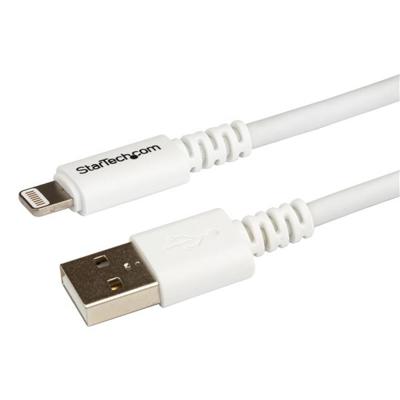 .com 3 m lange witte Apple 8-polige Lightning-connector-naar-USB-kabel voor iPhone / iPod / iPad - Lightning-kabel - Lightning (M) naar USB (M) - 3 m - wit - voor Apple iPad/iPhone/iPod (Lightning) .com 3 m lange witte Apple 8-polige Lightning-connector-naar-USB-kabel voor iPhone / iPod / iPad - Lightning-kabel - Lightning (M) naar USB (M) - 3 m - wit - voor Apple iPad/iPhone/iPod (Lightning)