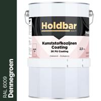 Holdbar Kunststofkozijnen Coating Dennegroen (RAL 6009) 2,5 Kg - thumbnail