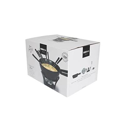 Boska Fondueset Nero - 8 personen - zwart - 2.2 liter