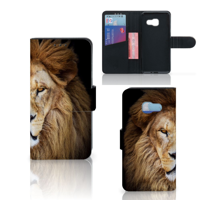 Samsung Galaxy A3 2017 | Telefoonhoesje | Met pasjeshouder | Leeuw - thumbnail