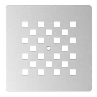 Afvoerrooster Geborsteld RVS t.b.v. Douchebak Relievo Crag Topa - thumbnail