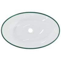 VidaXL Wasbak 54,5x35x15,5 cm gehard glas transparant - thumbnail
