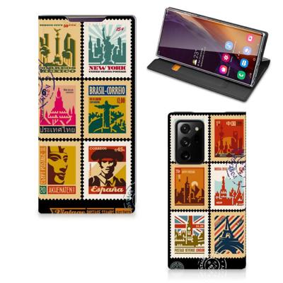 Samsung Galaxy Note 20 Ultra | Book Cover | Postzegels Samsung Galaxy Note 20 Ultra | Book Cover | Postzegels