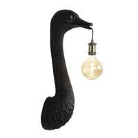Light & Living Wandlamp 'Ostrich' 57cm, kleur Zwart - thumbnail