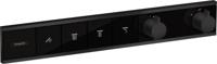 Hansgrohe RainSelect thermostaat inbouw voor 4 functies, mat zwart - thumbnail