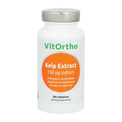 VitOrtho Kelp Extract (150mcg Jodium) Tabletten 200st