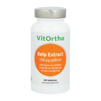 VitOrtho Kelp Extract (150mcg Jodium) Tabletten 200st - thumbnail