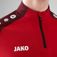 JAKO 8622 Ziptop Performance - Rood/Zwart - M - thumbnail