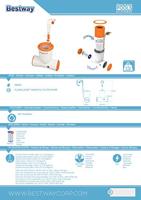 Bestway flowclear zwembadfilterpomp flowclear skimatic 3974 l/u 58469 - thumbnail