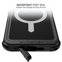 Ghostek Nautical Waterproof MagSafe Case + Belt Swivel Holster Apple iPhone 16 Black - thumbnail