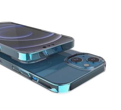 Casecentive Silicone case iPhone 13 transparant