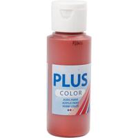Plus Color acrylverf, red copper, 60 ml/ 1 fles - thumbnail