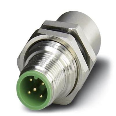 Phoenix Contact 1551671 Sensor/actuator inbouwconnector M12 Aantal polen (sensoren): 5 Adapter, inbouw 1 stuk(s) Piece