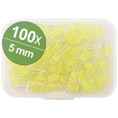 Quadrios LED-assortiment Geel 5 mm 30 mA 2.0 V Quadrios LED-assortiment Geel 5 mm 30 mA 2.0 V