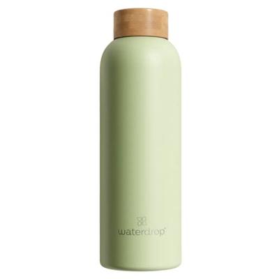 Waterdrop Stalen Thermodrinkfles Pastel Olive Matt 600 ml